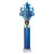 5 Star Tube Trophy | Blue & Silver | 365mm - TR26549G
