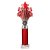 5 Star Tube Trophy | Red and Silver | 315mm - TR26550E