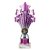 5 Star Tube Trophy | Purple and Silver | 215mm - TR26552A
