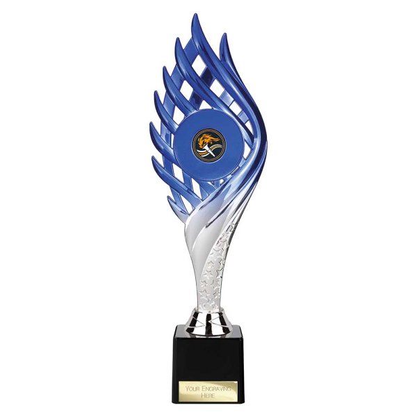 Wildfire Trophy | Blue and Silver | 295mm