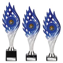 Wildfire Trophy | Blue and Silver | 295mm