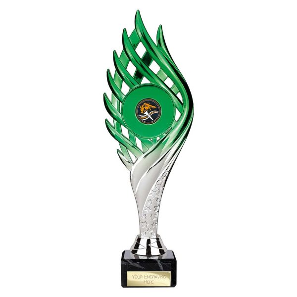Wildfire Trophy | Green and Silver | 275mm