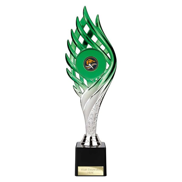 Wildfire Trophy | Green and Silver | 295mm