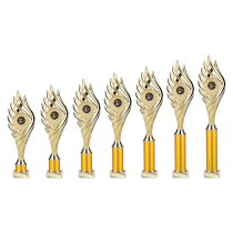 Wildfire Tube Trophy | Gold | 340mm