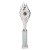 Wildfire Tube Trophy | Silver | 415mm - TR26561F