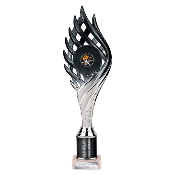 Wildfire Tube Trophy | Black & Silver | 315mm