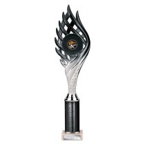 Wildfire Tube Trophy | Black & Silver | 365mm