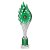 Wildfire Tube Trophy | Green and Silver | 315mm - TR26565B