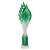 Wildfire Tube Trophy | Green and Silver | 340mm - TR26565C