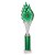 Wildfire Tube Trophy | Green and Silver | 390mm - TR26565E