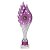 Wildfire Tube Trophy | Purple and Silver | 290mm - TR26566A