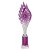 Wildfire Tube Trophy | Purple and Silver | 340mm - TR26566C