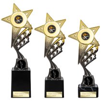 Innov8 Star Trophy | Gold & Black | 275mm