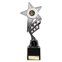 Innov8 Star Trophy | Silver & Black | 250mm