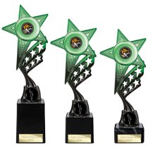 Innov8 Star Trophy | Green & Black | 230mm