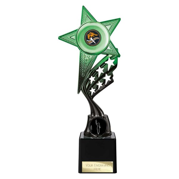 Innov8 Star Trophy | Green & Black | 250mm