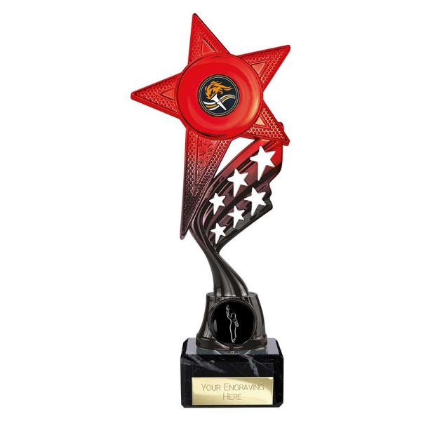 Innov8 Star Trophy | Red & Black | 230mm