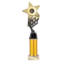 Innov8 -Tube Trophy | Gold & Black | 325mm