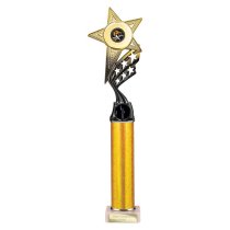 Innov8 -Tube Trophy | Gold & Black | 400mm