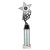 Innov8 -Tube Trophy | Silver & Black | 350mm - TR26592E