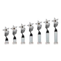 Innov8 -Tube Trophy | Silver & Black | 400mm