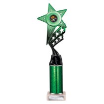 Innov8 -Tube Trophy | Green & Black | 325mm