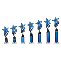 Innov8 -Tube Trophy | Blue & Black | 300mm