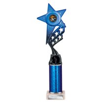 Innov8 -Tube Trophy | Blue & Black | 325mm