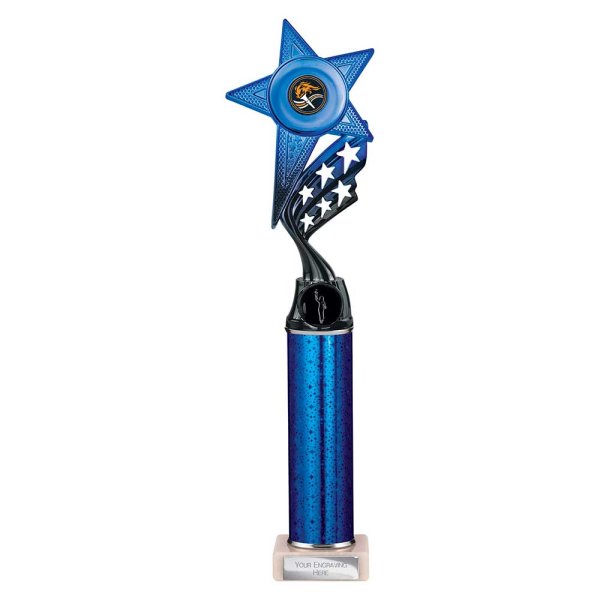 Innov8 -Tube Trophy | Blue & Black | 375mm
