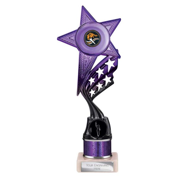 Innov8 -Tube Trophy | Purple & Black | 250mm