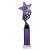Innov8 -Tube Trophy | Purple & Black | 350mm - TR26594E