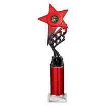 Innov8 -Tube Trophy | Red & Black | 325mm