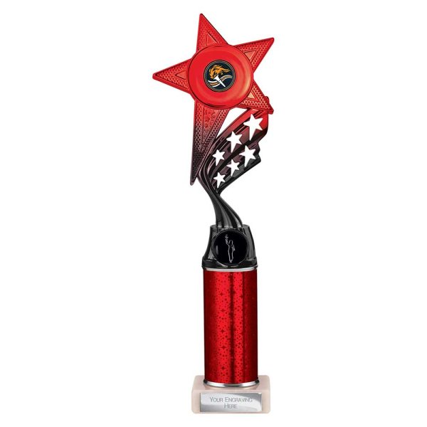 Innov8 -Tube Trophy | Red & Black | 325mm