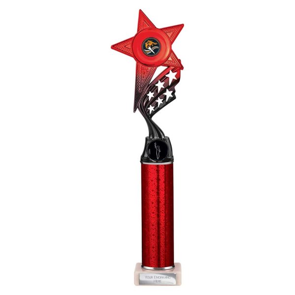 Innov8 -Tube Trophy | Red & Black | 375mm