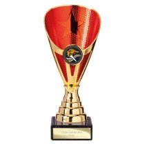 Rising Stars Premium Trophy | Gold & Red | 175mm