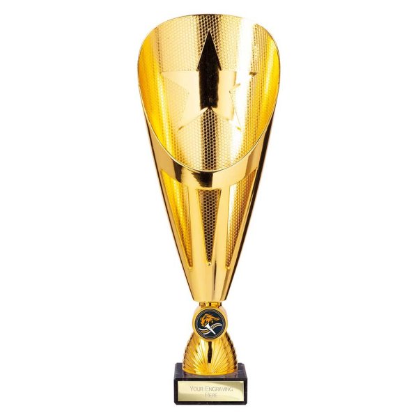 Rising Stars Deluxe Lazer Cup | Gold | 295mm