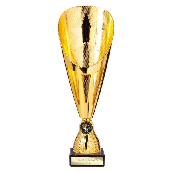 Rising Stars Deluxe Lazer Cup | Gold | 305mm