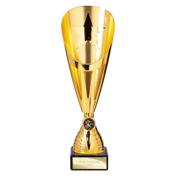 Rising Stars Deluxe Lazer Cup | Gold | 325mm