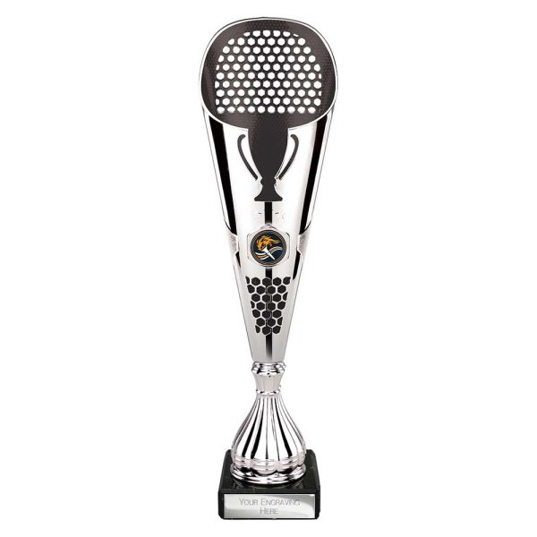 Eclectic Trophy | Silver & Black | 330mm