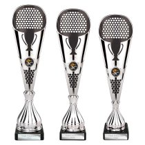 Eclectic Trophy | Silver & Black | 360mm