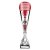 Eclectic Trophy | Silver & Red | 345mm - TR26640B