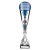 Eclectic Trophy | Silver & Blue | 345mm - TR26645B