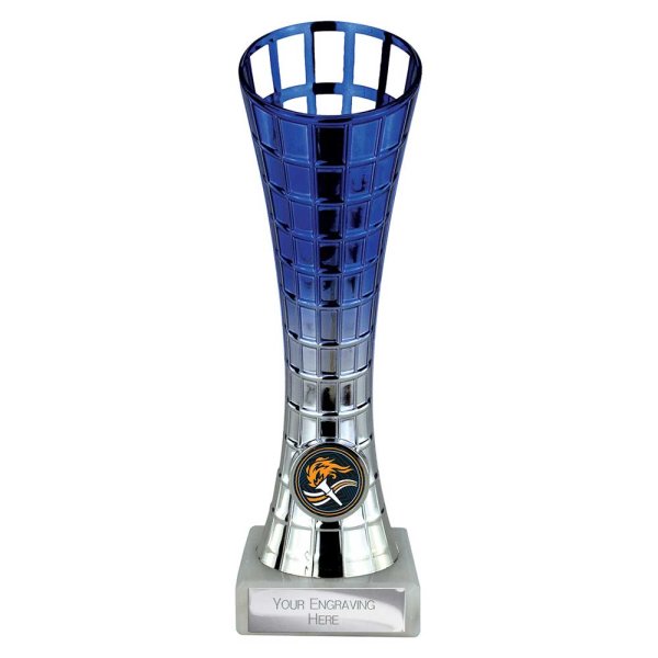 Leader Trophy | Blue & Silver | 225mm