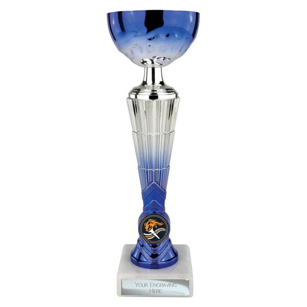 Hyper Trophy Cup | Blue & Silver | 240mm