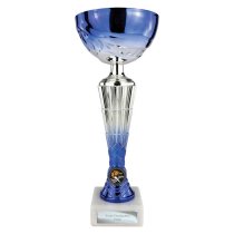 Hyper Trophy Cup | Blue & Silver | 295mm