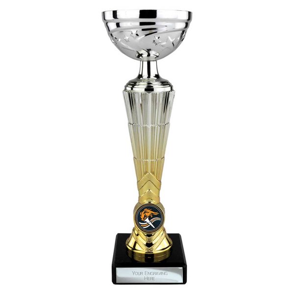 Hyper Trophy Cup | Silver & Gold | 240mm