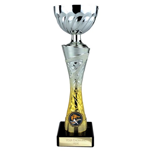 Vigour Trophy Cup | Silver & Gold | 245mm