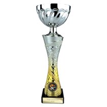 Vigour Trophy Cup | Silver & Gold | 290mm