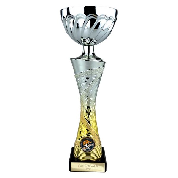 Vigour Trophy Cup | Silver & Gold | 290mm