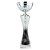 Vigour Trophy Cup | Silver & Black | 285mm - TR26208B
